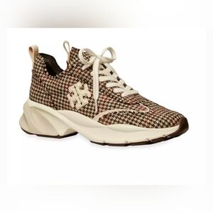 Tory Burch Good Luck Herringbone Trainers Sneakers